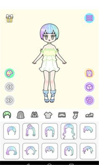 粉彩女孩