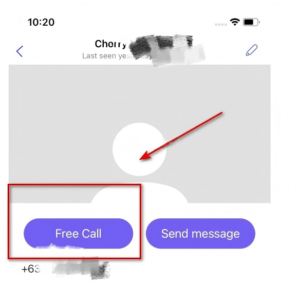 Viber-发送消息