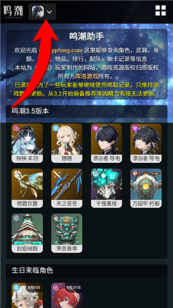 鸣潮工坊小助手截图