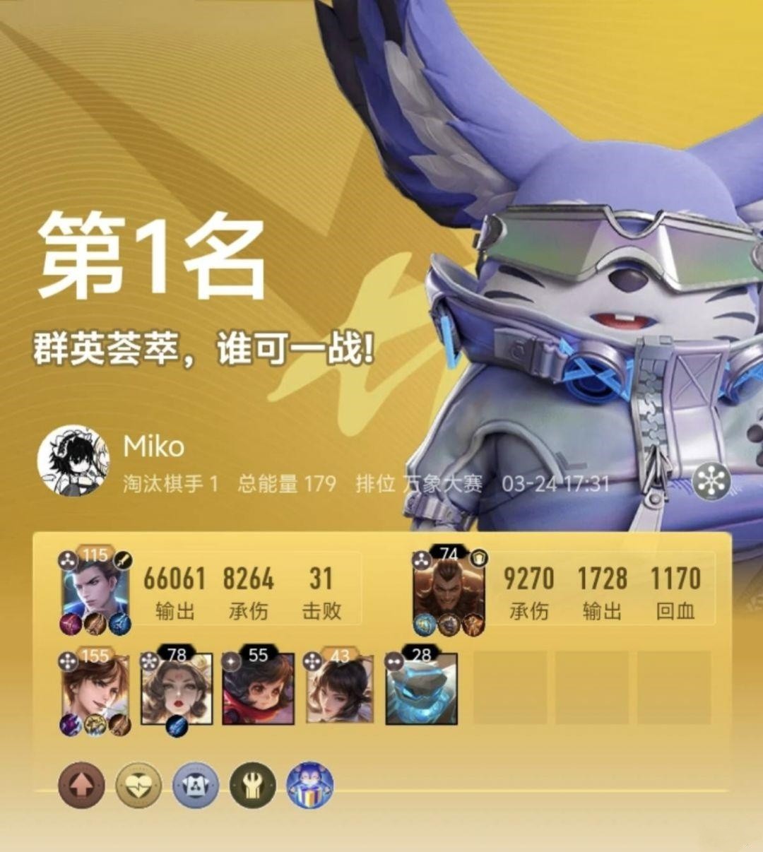 王者万象棋最强阵容推荐