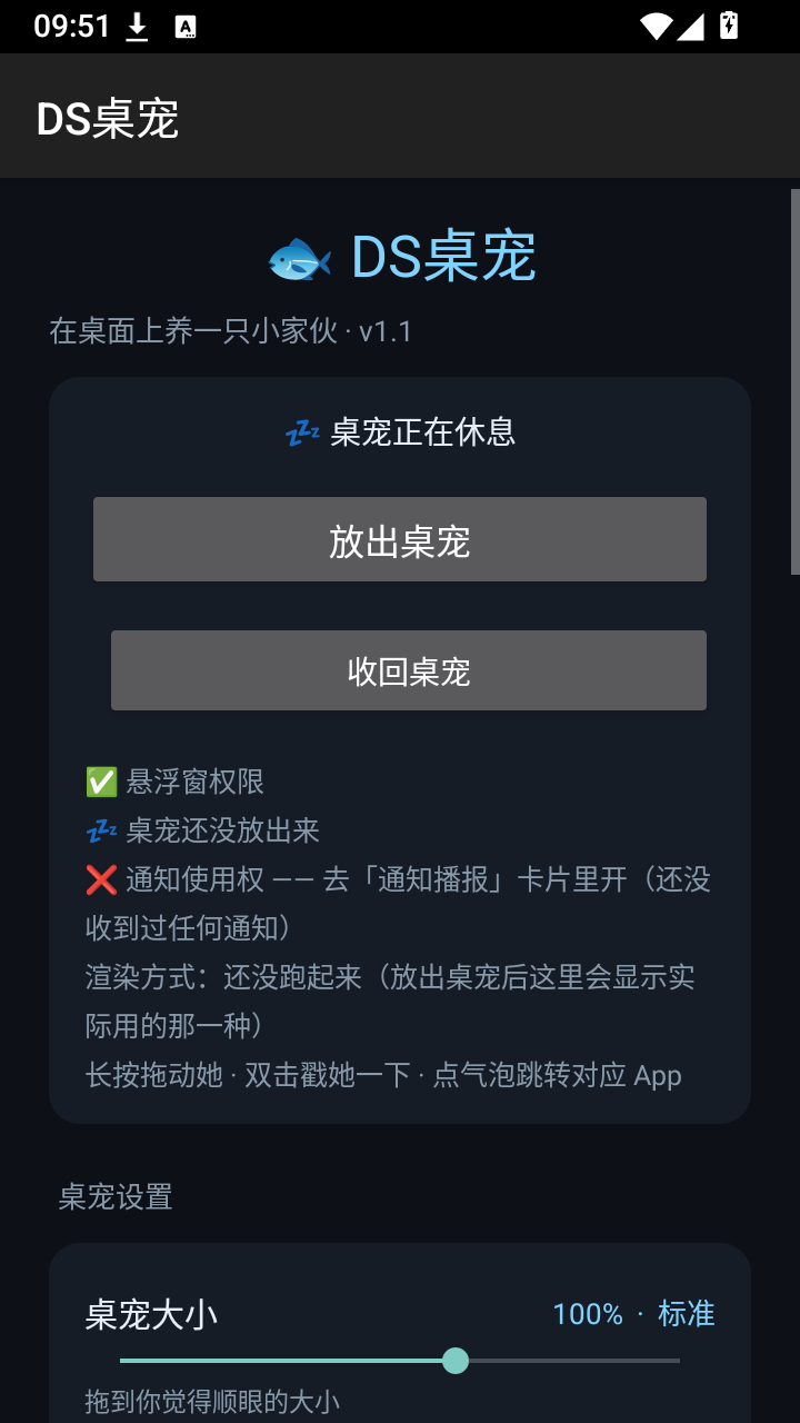 DS桌宠截图