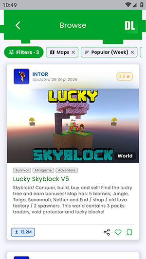 MCPEDL我的世界模组盒子截图
