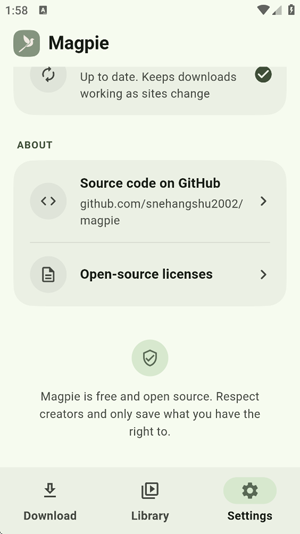 Magpie截图