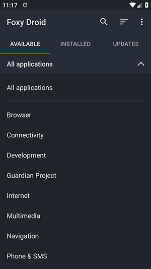 Foxy Droid第三方F-Droid截图